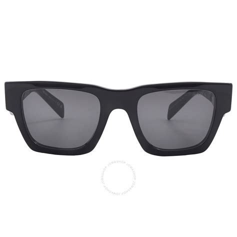 Prada Grey Square Men's Sunglasses PR A06S .